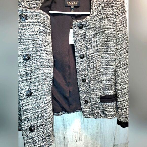 NWOT Escada Tweed Jacket - Picture 3 of 10